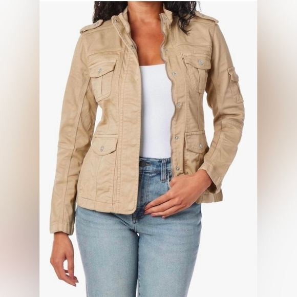 Kensie Jackets & Blazers - Women's Tan Jacket